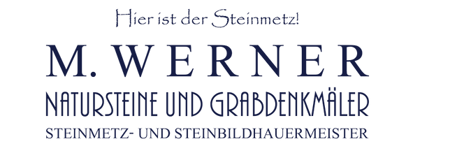 Logo Von M. Werner Natursteine und Grabdenkmäler Grebin